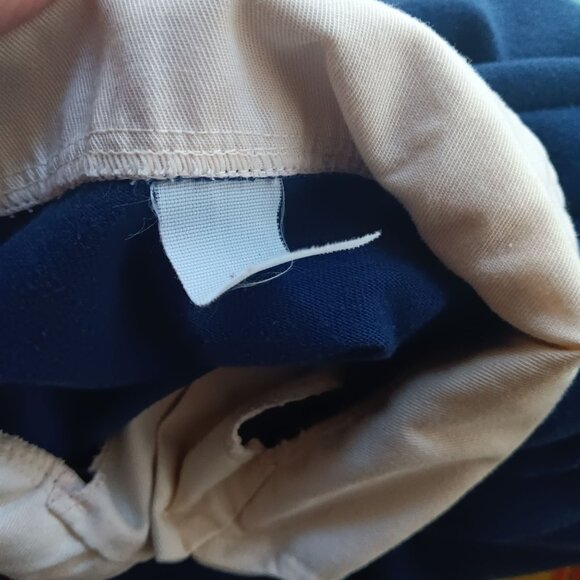 Vintage Women's S/M Pullover Shirt 1970's Kangaroo Pouch Pockets Disco Collar - Picture 5 of 5